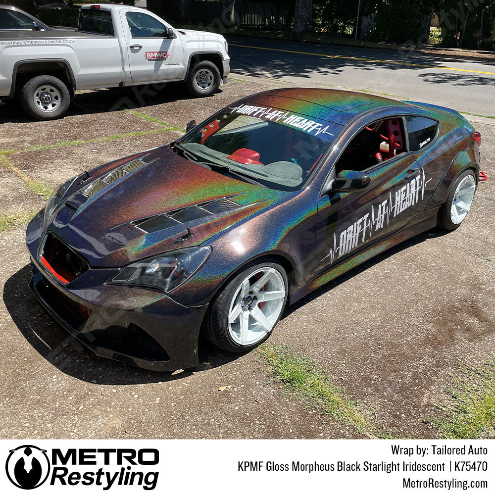 Black Starlight Iridescent Vinyl Wrap