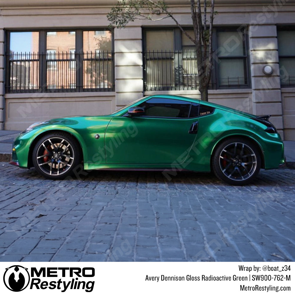 Gloss Green Vinyl Car Wrap