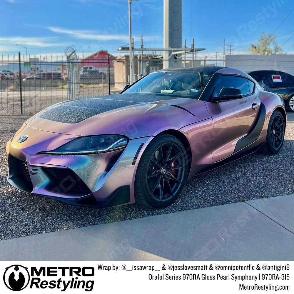 Toyota Gloss Pearl Vinyl Wrap