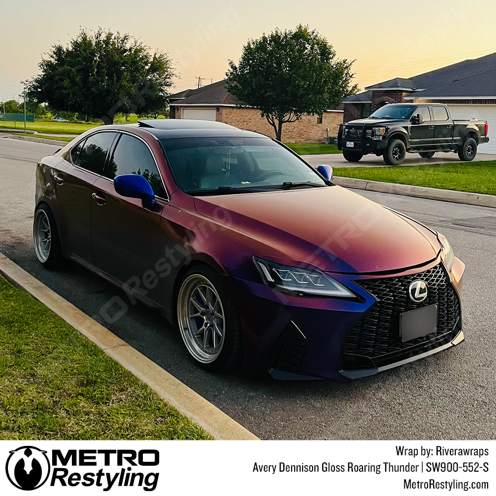 Gloss Roaring Thunder Vinyl Car Wrap