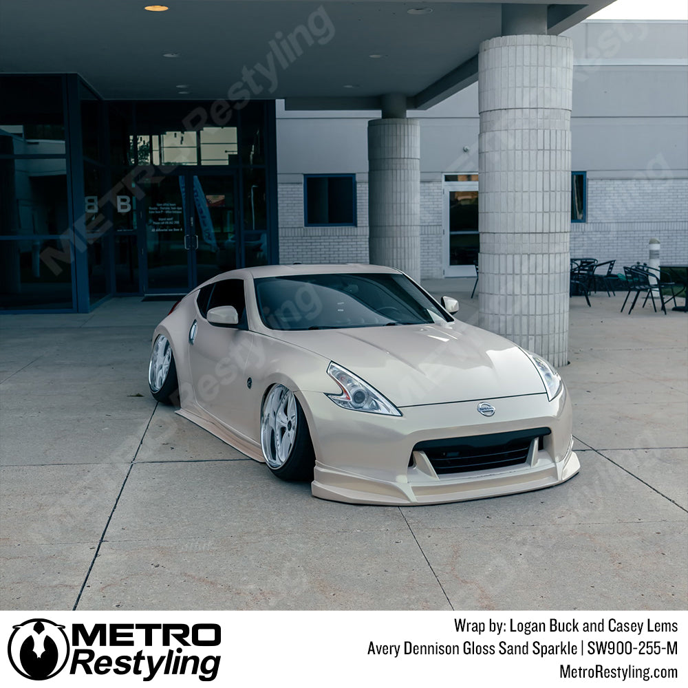 gloss sand vinyl car wrap