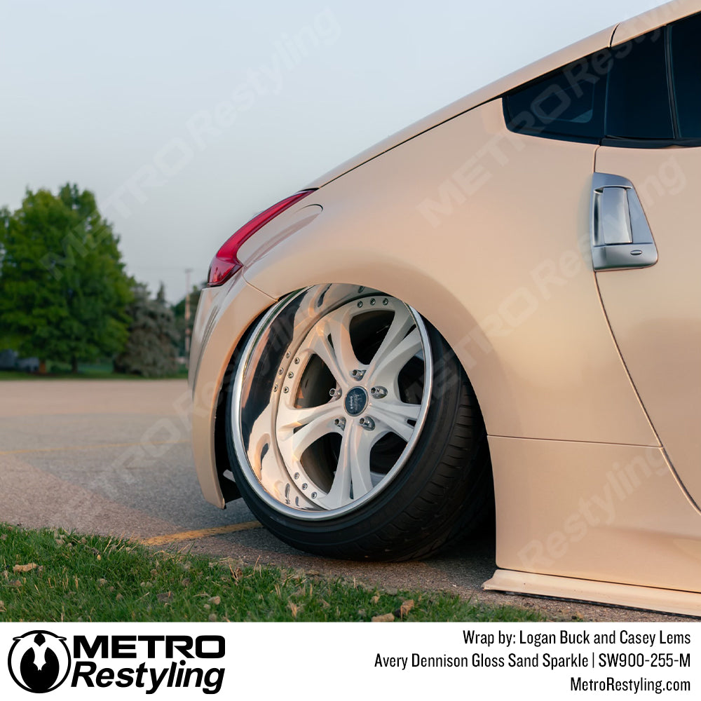 gloss sand vinyl car wrap