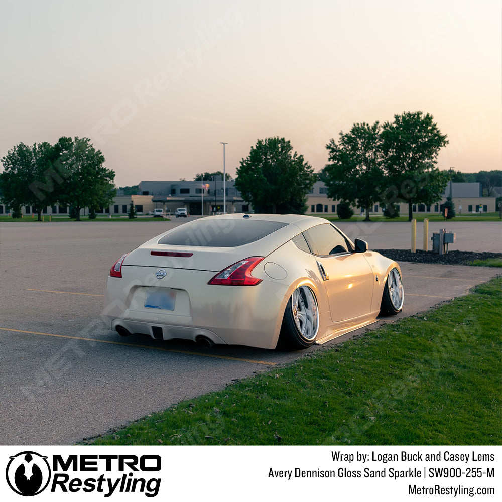 gloss sand vinyl car wrap