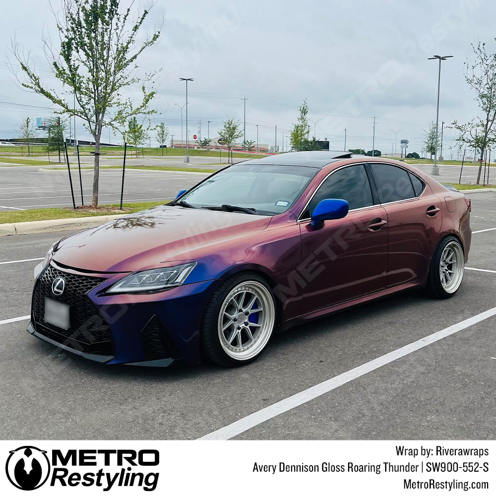 Gloss Roaring Thunder Vinyl Car Wrap