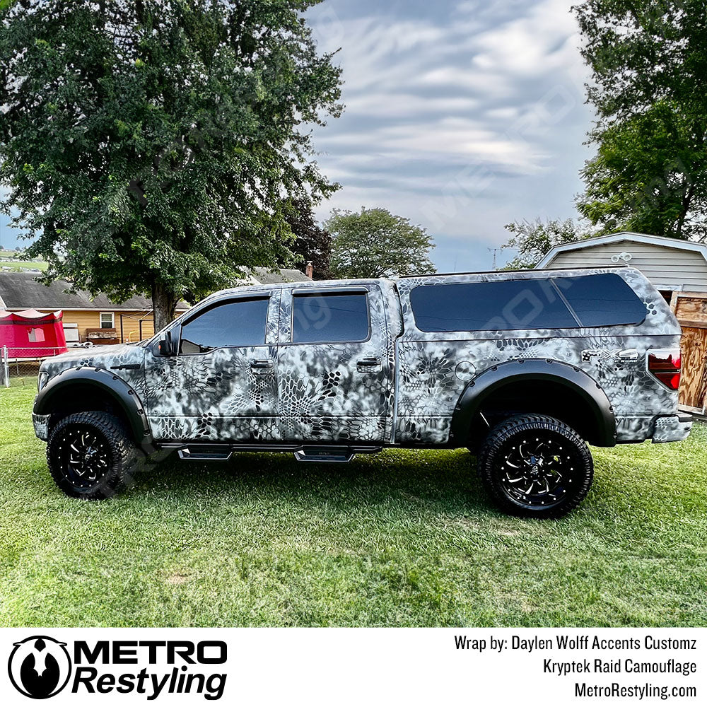 Kryptek Camo Truck Wrap
