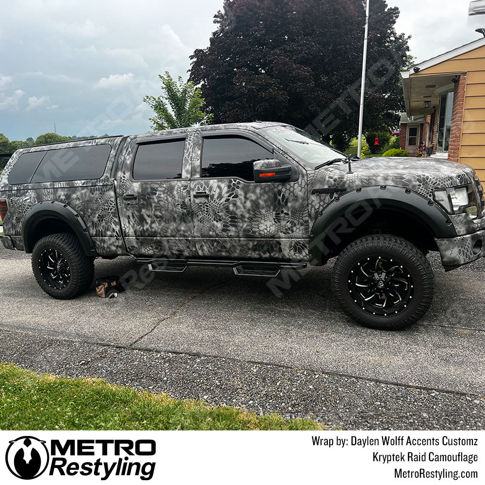 Kryptek Camo Truck Wrap