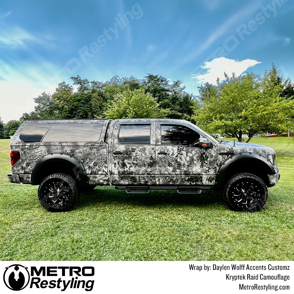 Kryptek Camo Truck Wrap