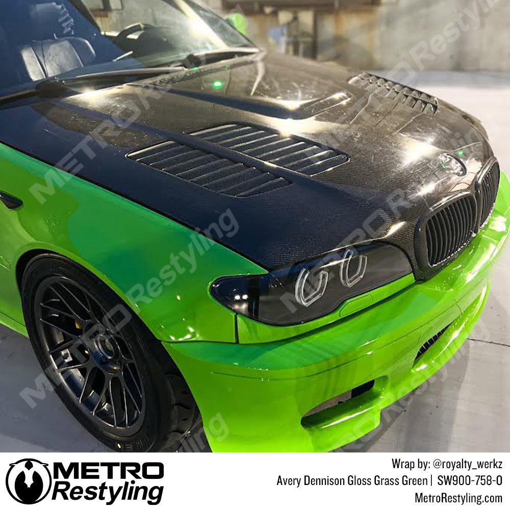 green vinyl wrap