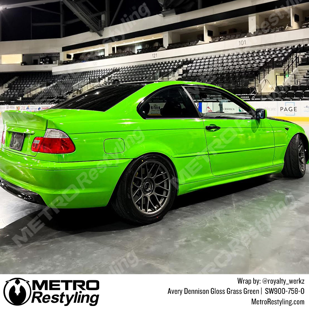 grass green vinyl wrap