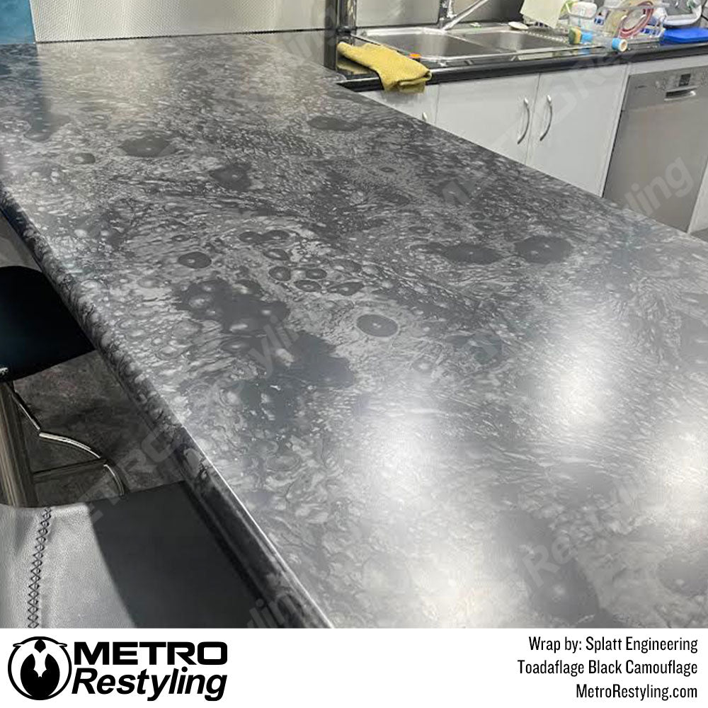 Toadaflage counter top vinyl wrap