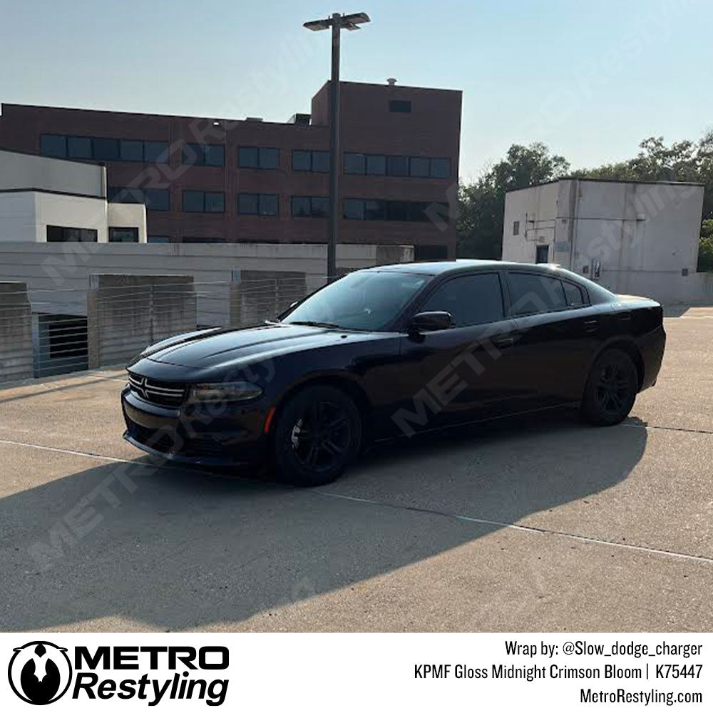 Gloss Midnight Crimson Bloom wrap