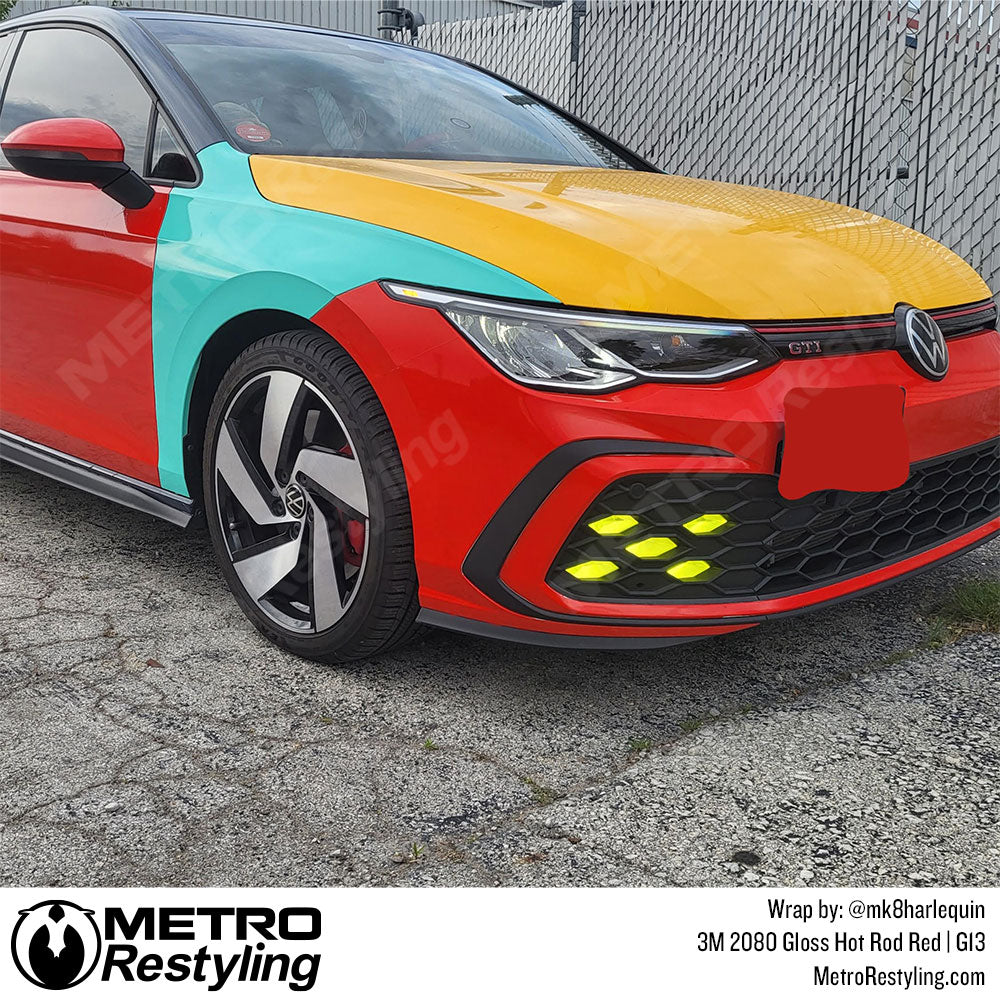red car wrap