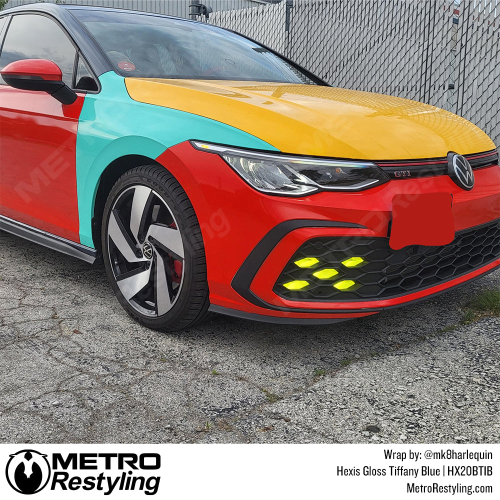 Gloss Tiffany Blue Volkswagen Wrap