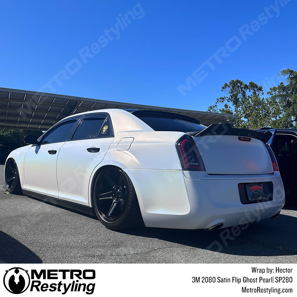 Ghost pearl chrysler 300 vinyl Wrap