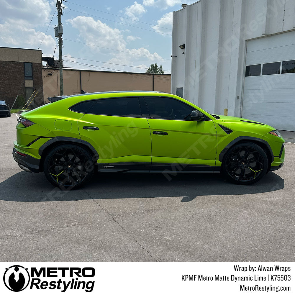 Urus Performante Green Vinyl Wrap