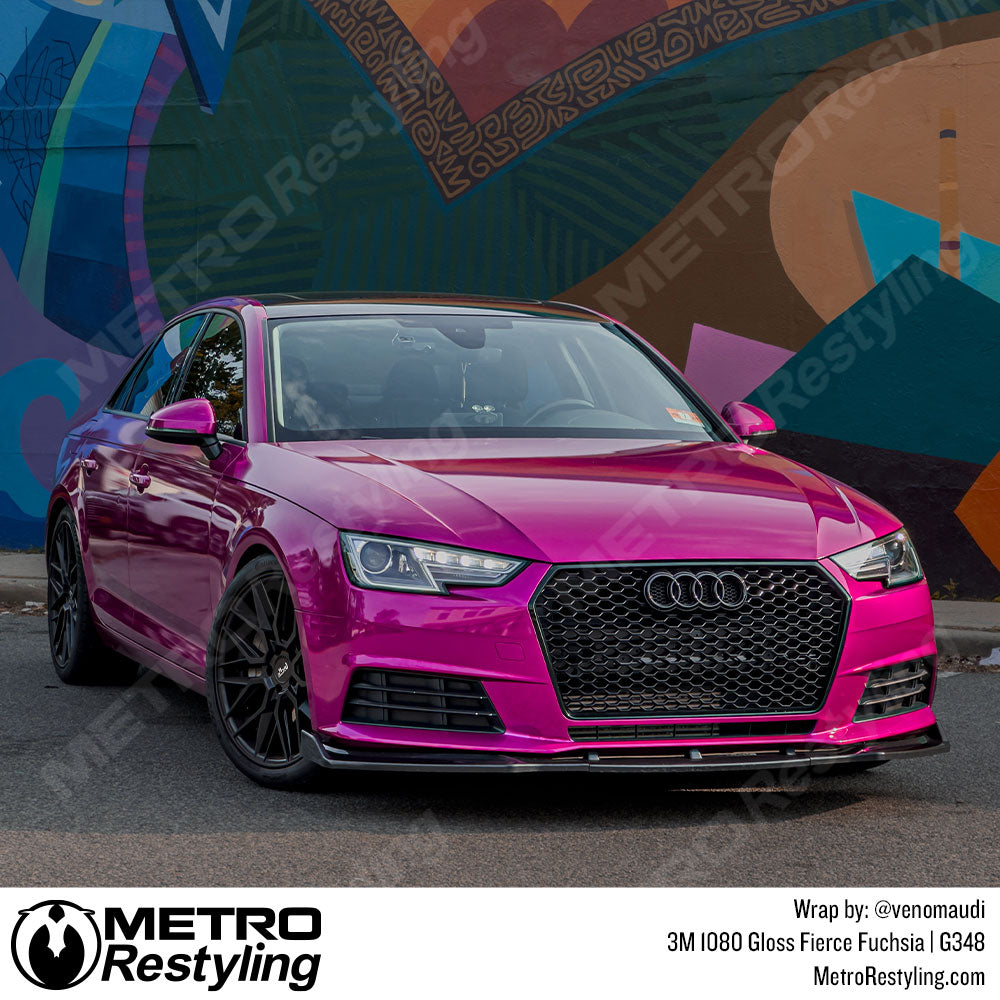 Gloss Fierce Fuchsia Vinyl Wrap