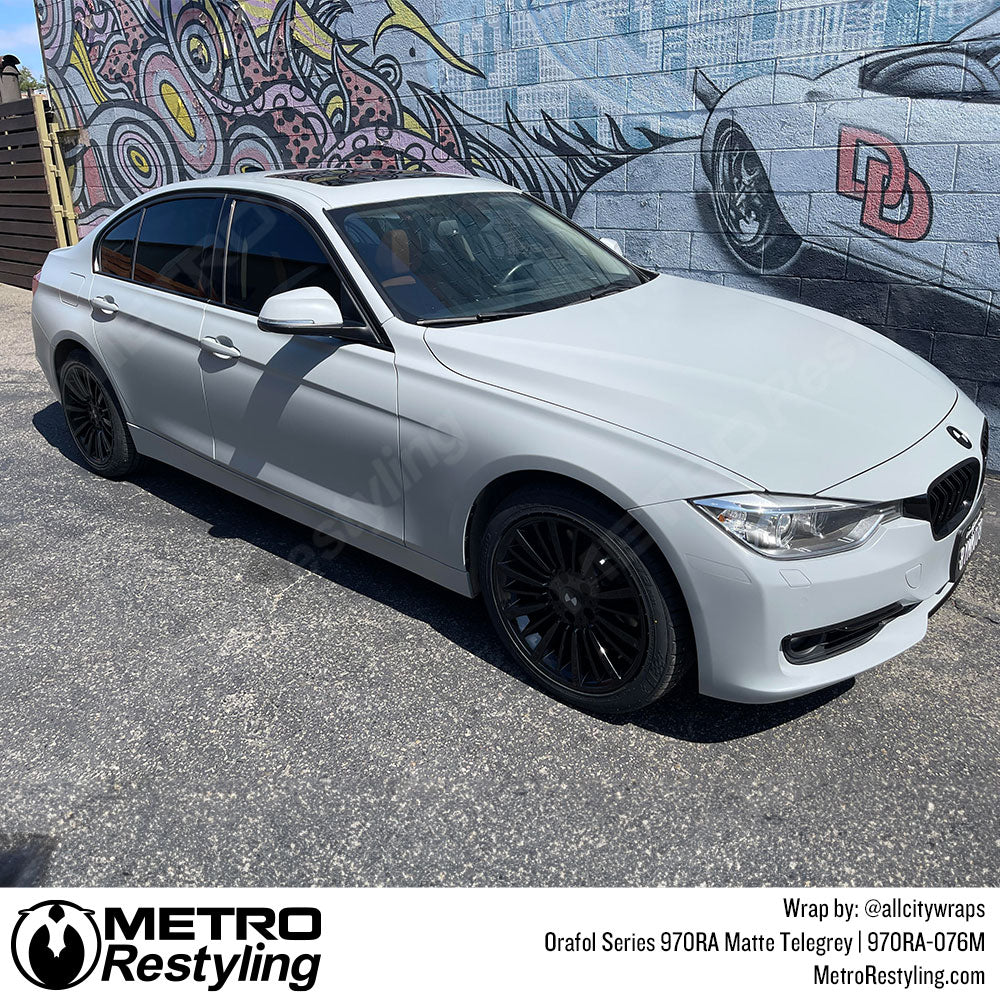 Matte Telegrey Vinyl Wrap