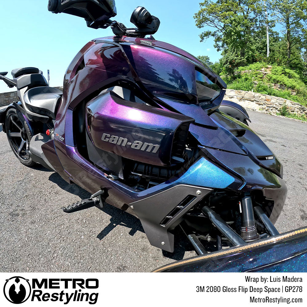 deep space bike vinyl wrap