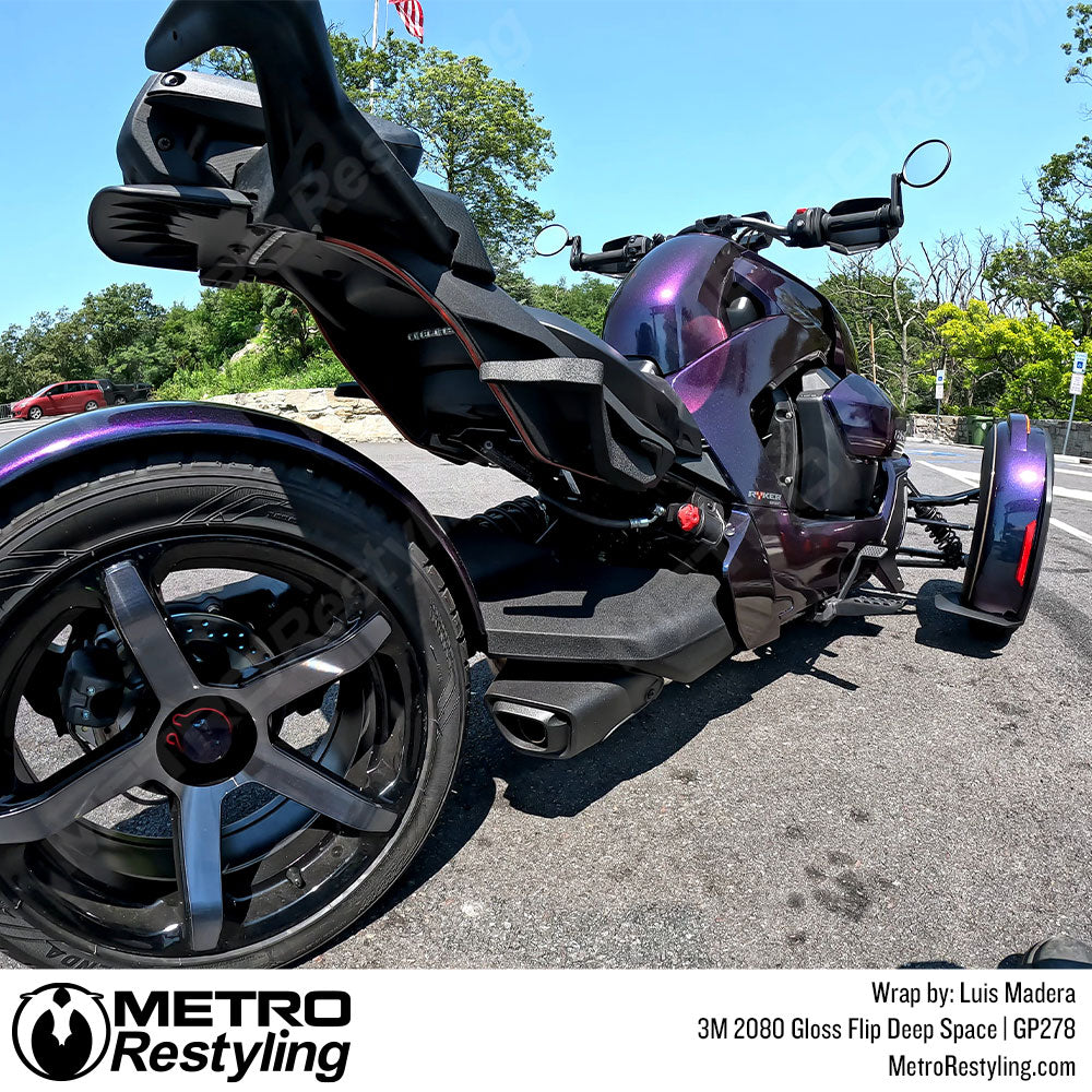 deep space bike vinyl wrap