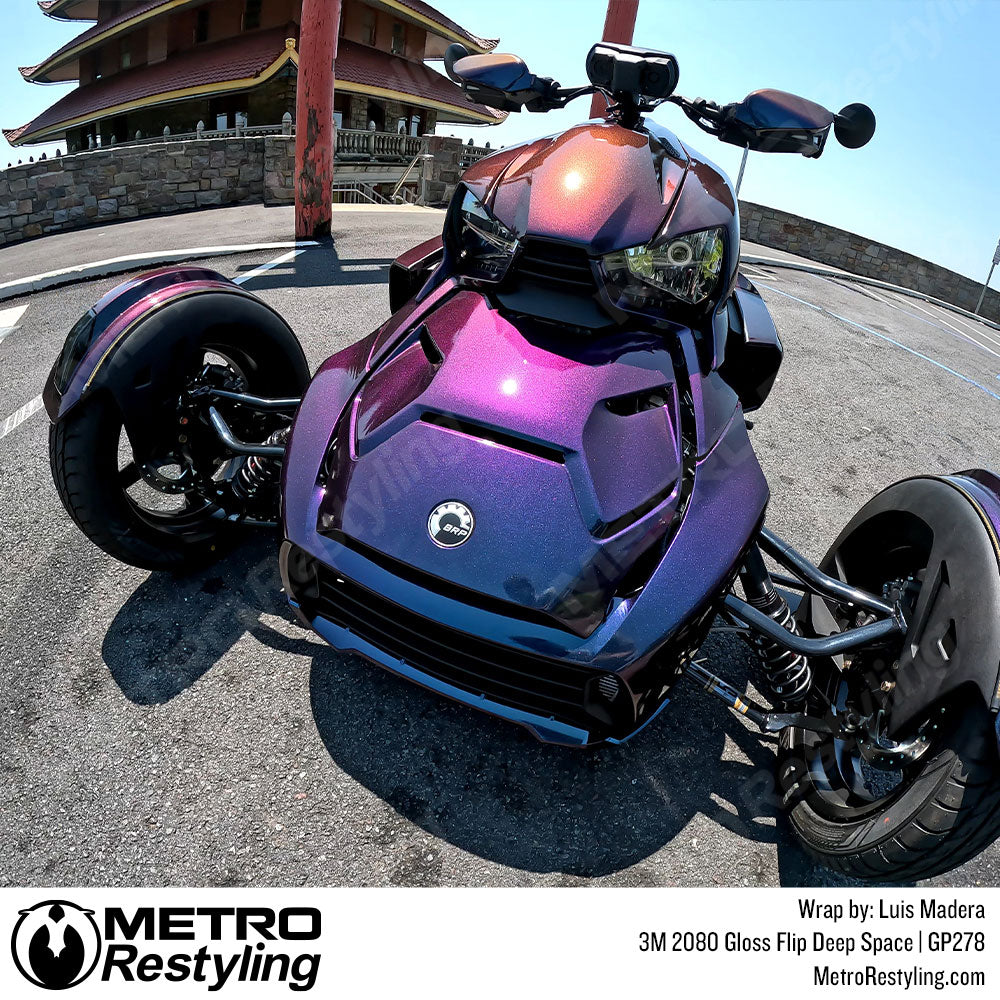 deep space bike vinyl wrap