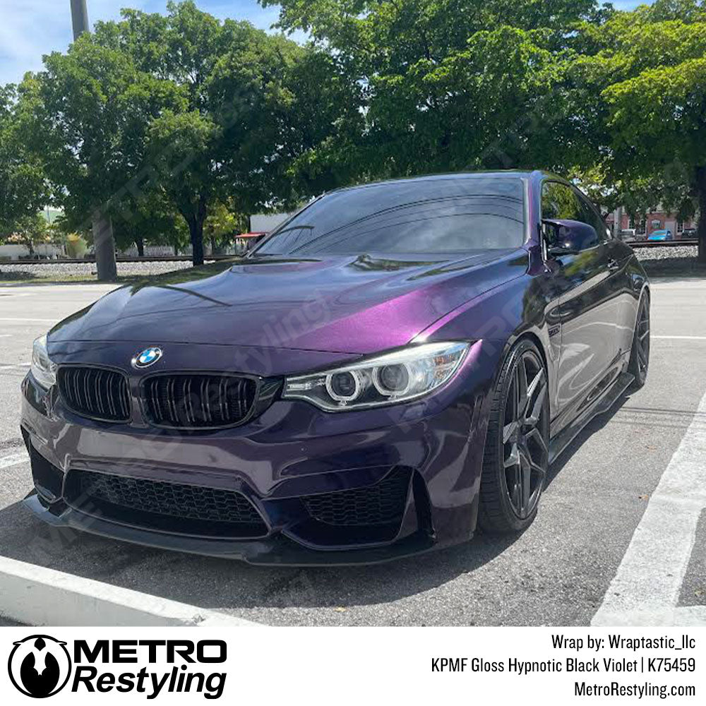 Hypnotic Black BMW Vinyl Wrap