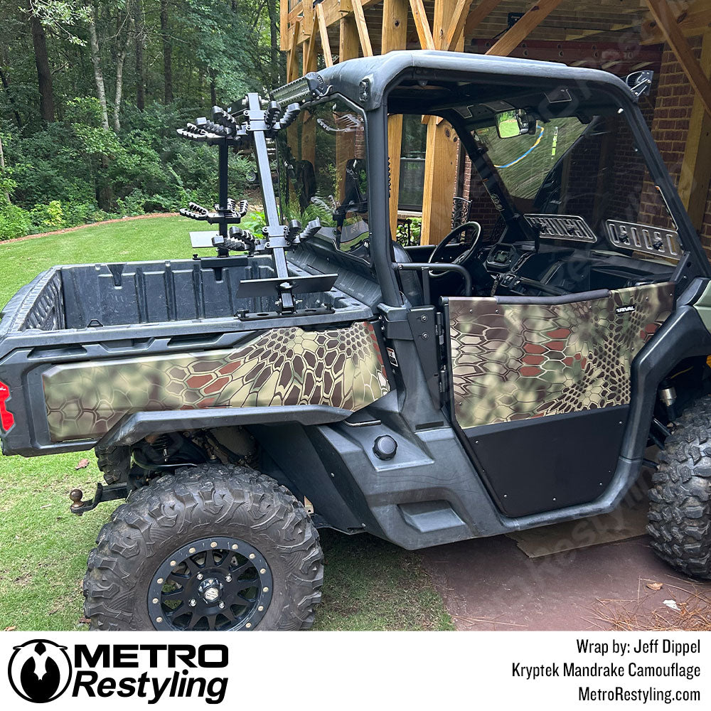 Kryptek Mandrake Camouflage Vinyl Wrap