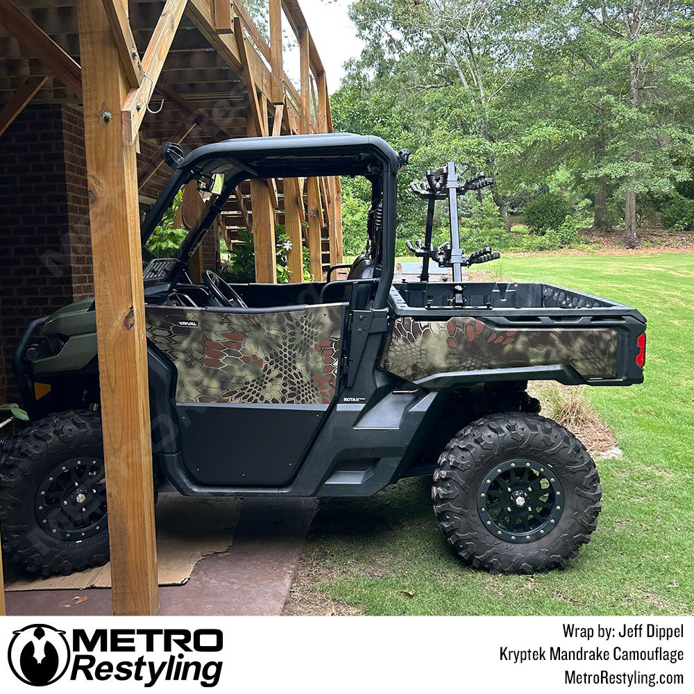 Kryptek Mandrake Camouflage Vinyl Wrap