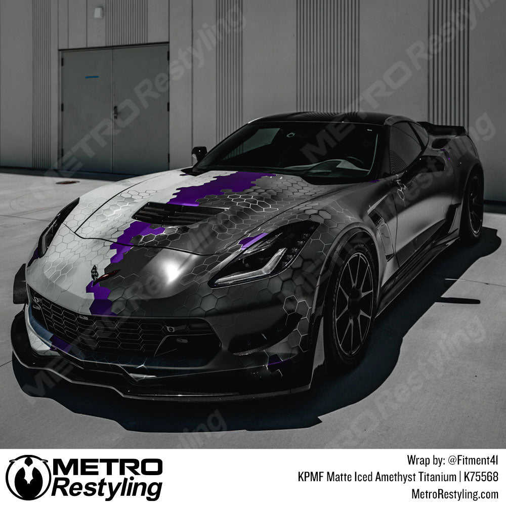 Amethyst Vinyl Wrap Car