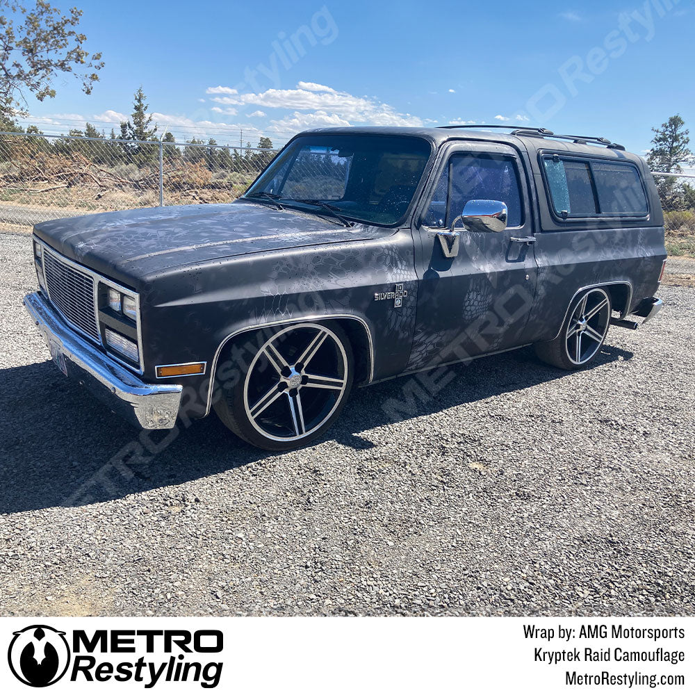 Kryptek Camo Truck Wrap