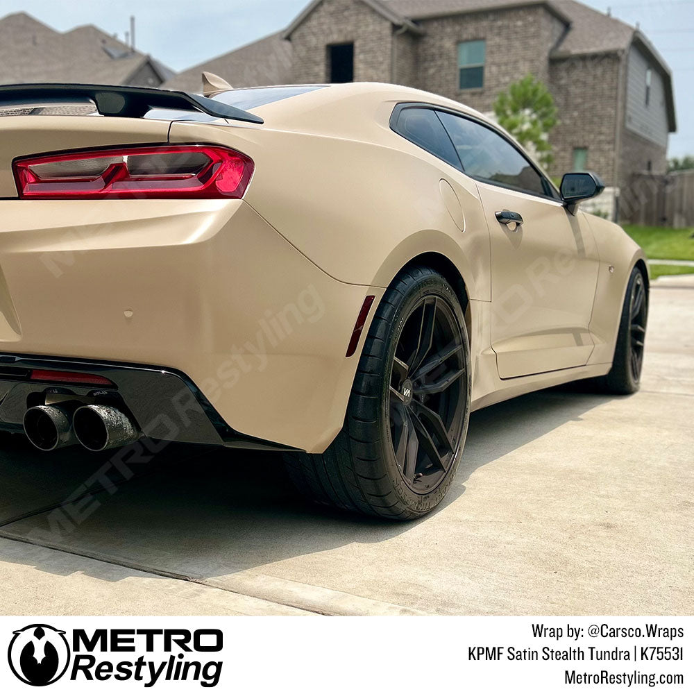 Satin Stealth Tundra Vinyl Wrap