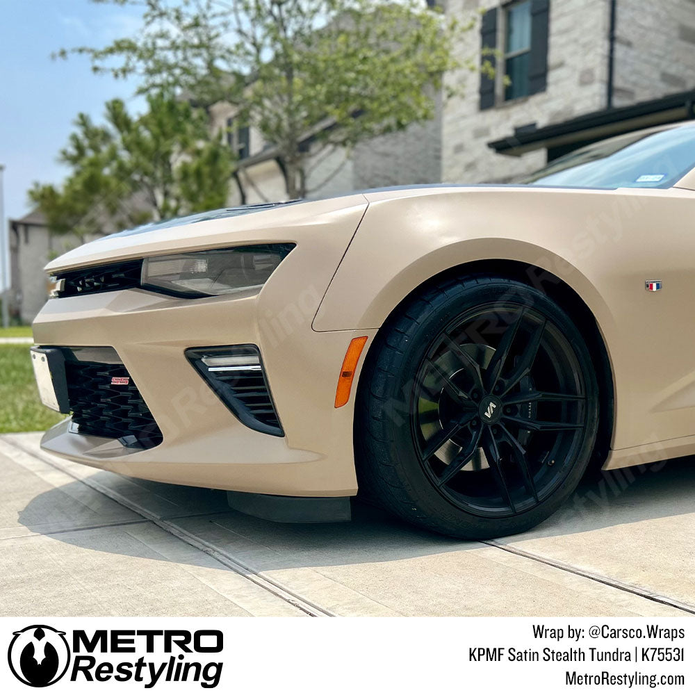 Satin Stealth Tundra Vinyl Wrap