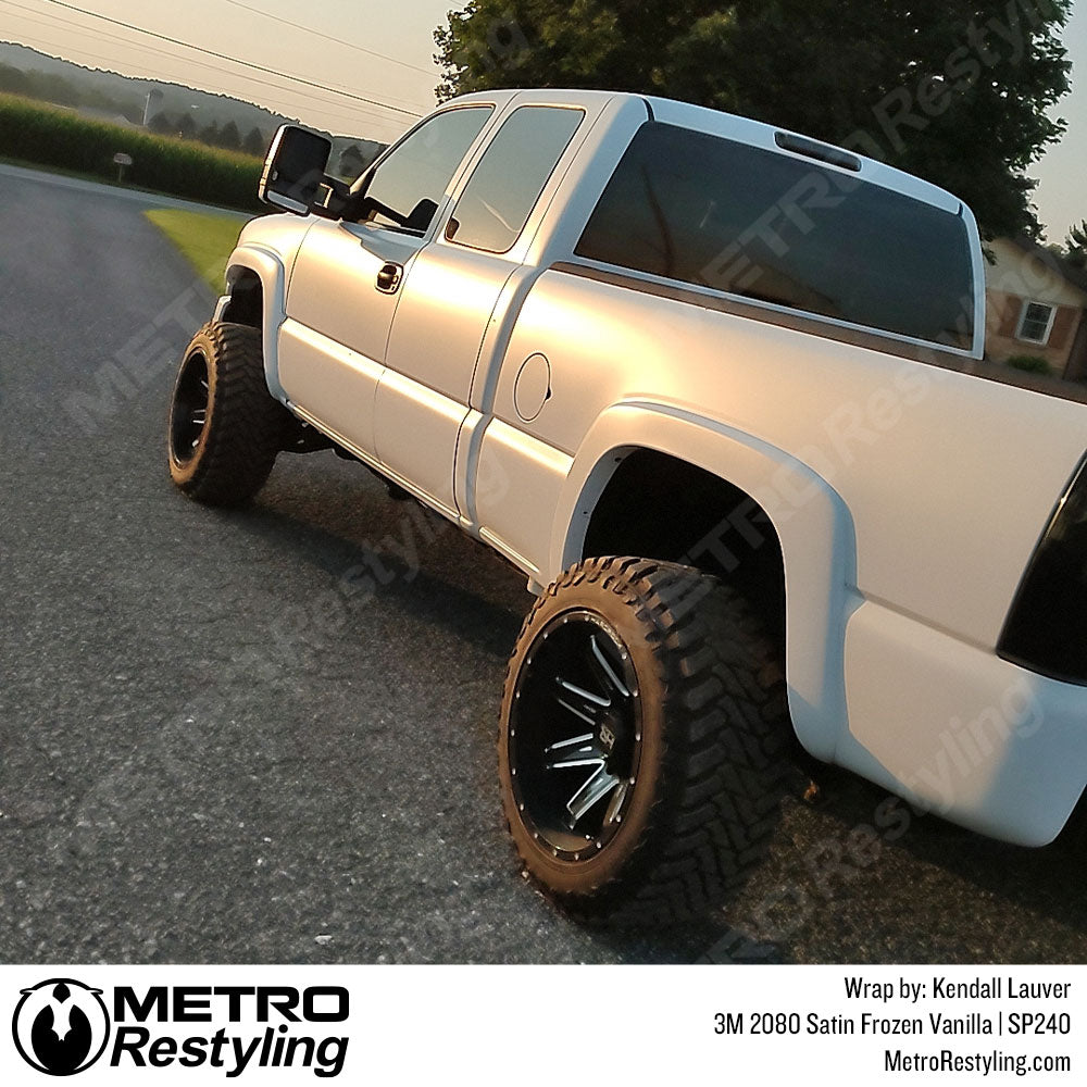 Vanilla White Vinyl Wrap