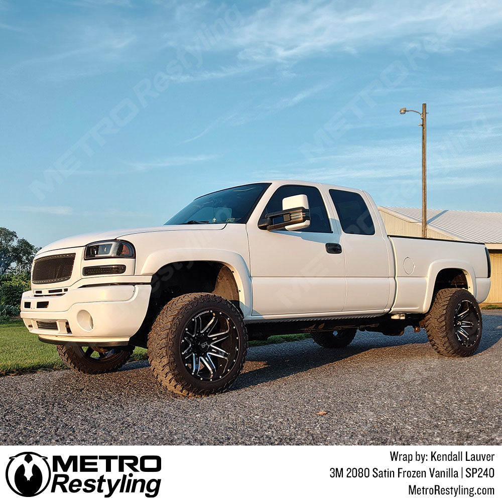 Vanilla White Vinyl Wrap
