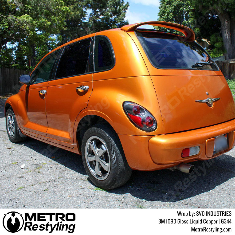 orange vinyl chrysler wrap