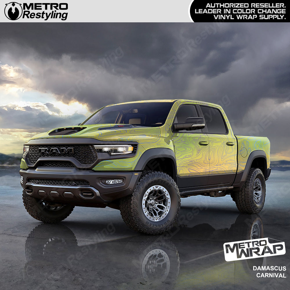 Damascus Carnival Vinyl Truck Wrap