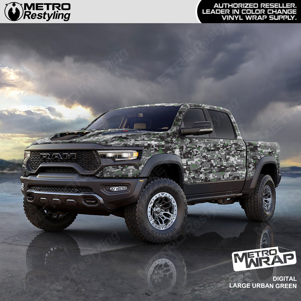 Digital Urban Green Camo