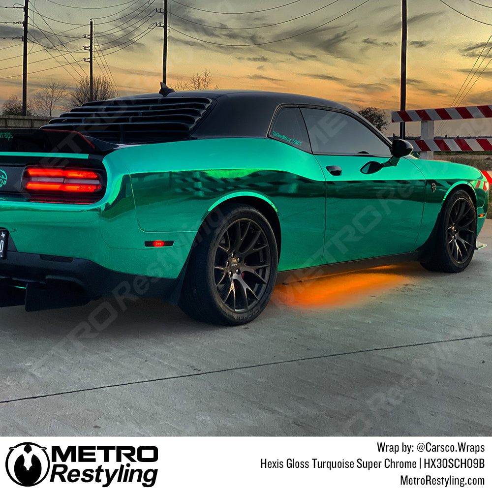 gloss green vinyl wrap