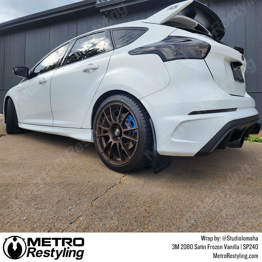 Vanilla White Vinyl Wrap