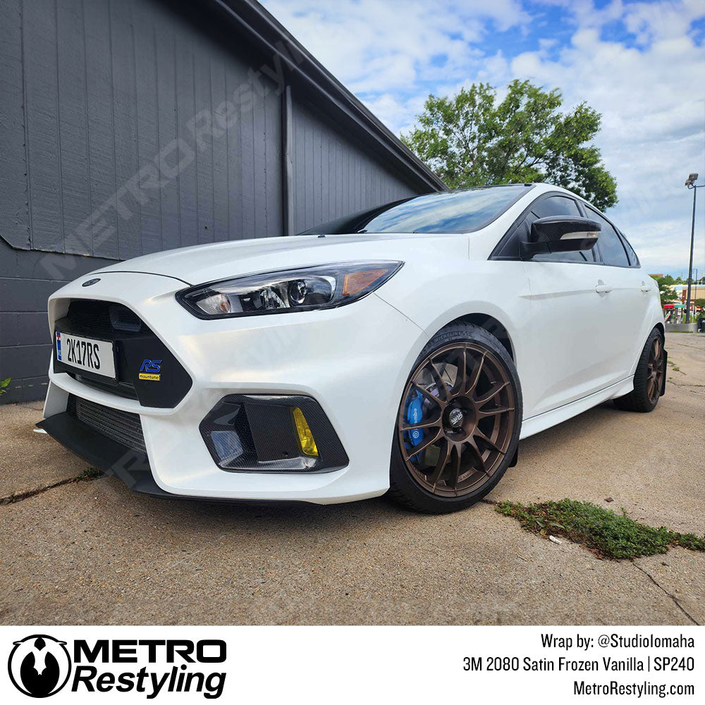 Vanilla White Vinyl Wrap