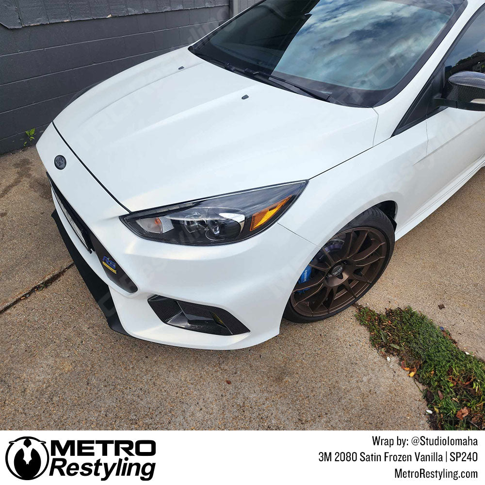 Vanilla White Vinyl Wrap
