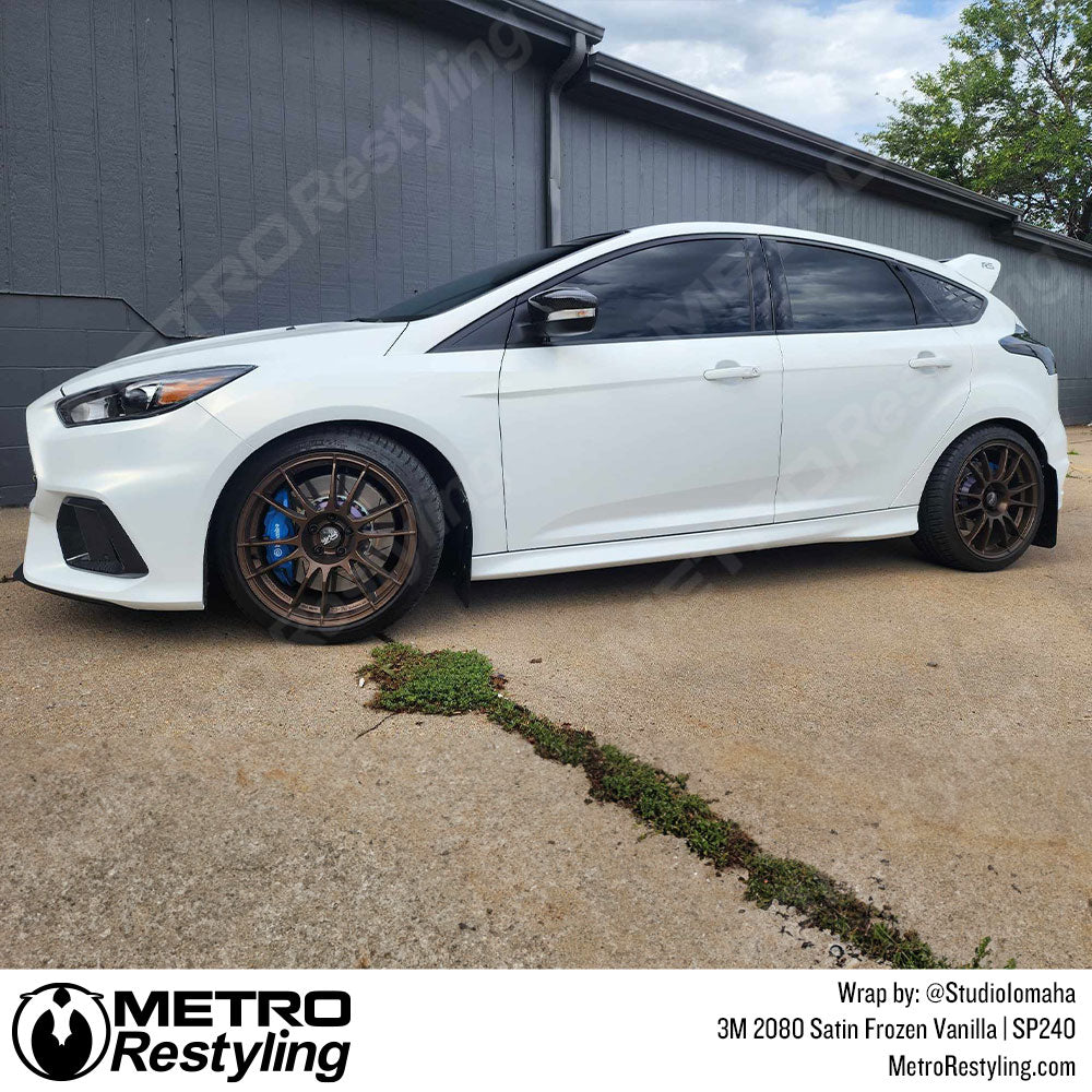 Vanilla White Vinyl Wrap