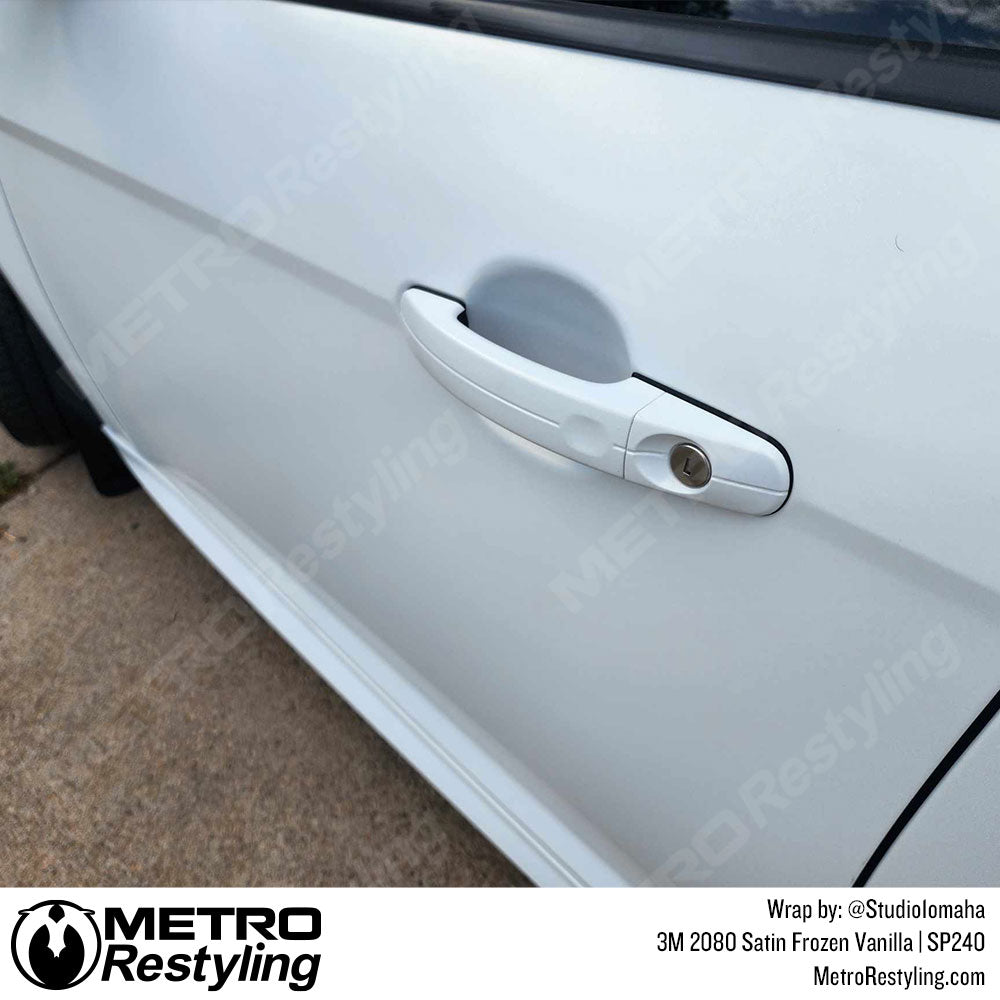 Vanilla White Vinyl Wrap