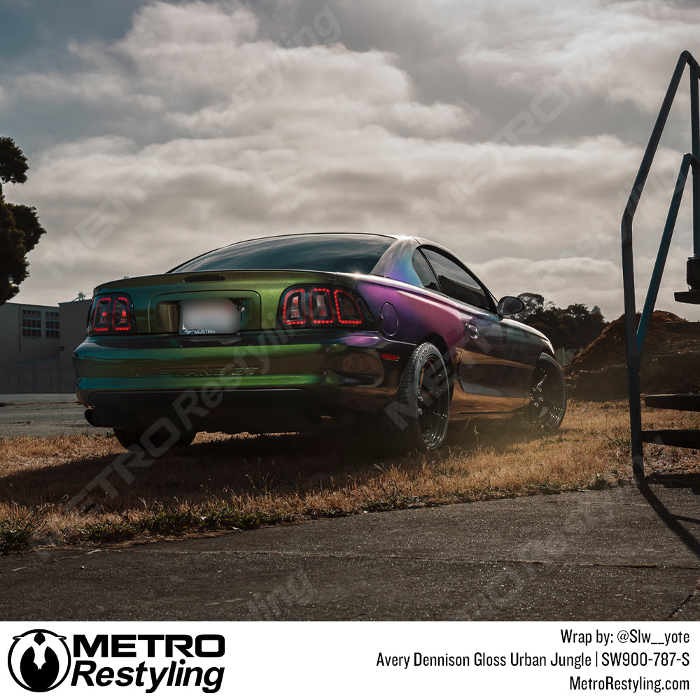 Gloss Urban Jungle Vinyl Wrap