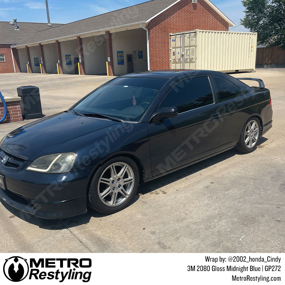 Midnight Blue Honda Wrap