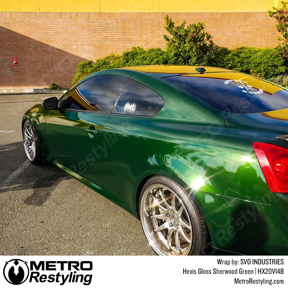 Gloss Sherwood Green Vinyl Wrap