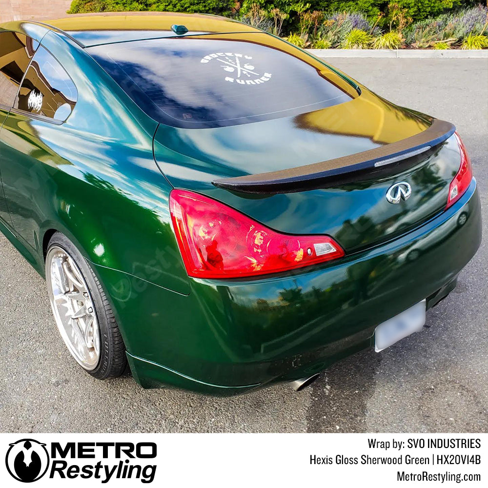 Gloss Sherwood Green Vinyl Wrap