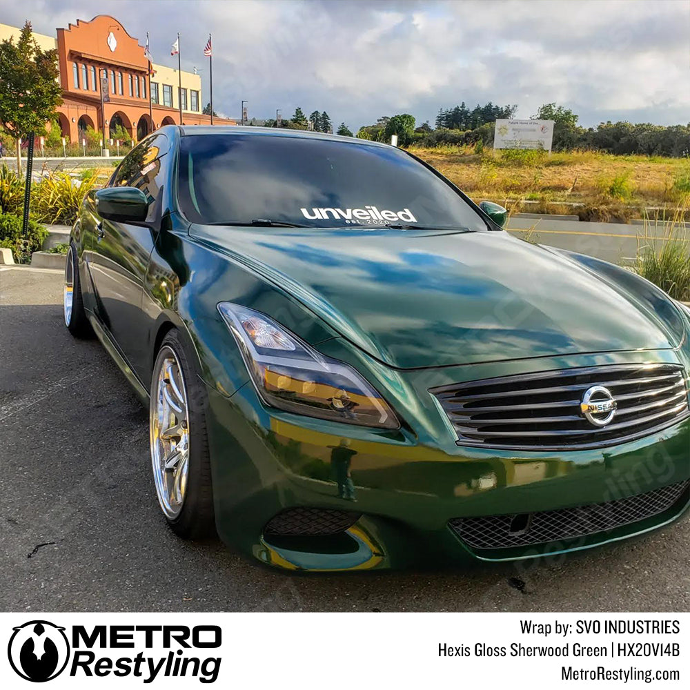 Gloss Sherwood Green Vinyl Wrap