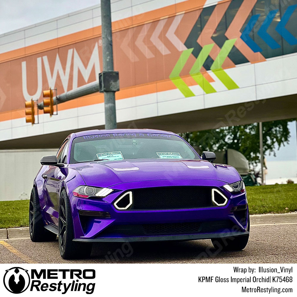 KPMF Imperial orchid Mustang Wrap