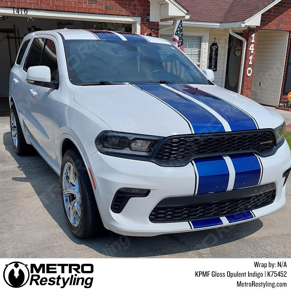 Gloss Opulent Indigo Car Wrap