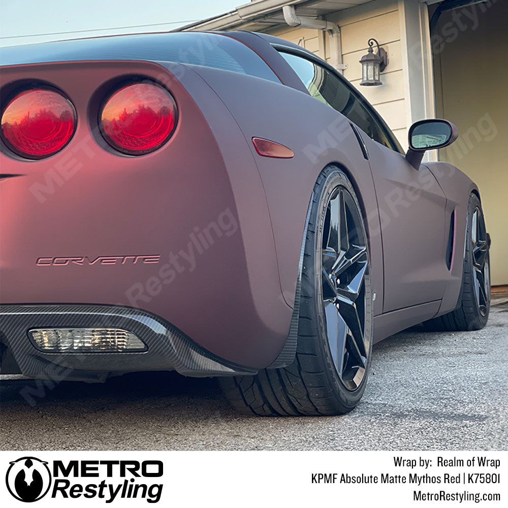 Red Wrapped Chevrolet